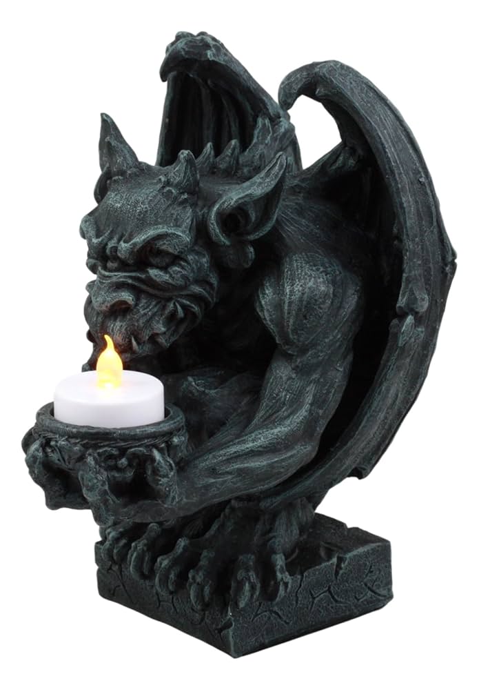 ガーゴイル蝋燭立て／悪魔／蝋燭立て／雑貨小物 ガーゴイル蝋燭立て／悪魔／蝋燭立て／雑貨小物 ガーゴイル蝋燭